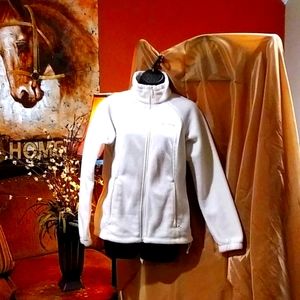 Columbia White Fleece Jacket